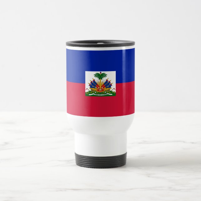 Caneca Térmica Bandeira do Haiti (Centro)