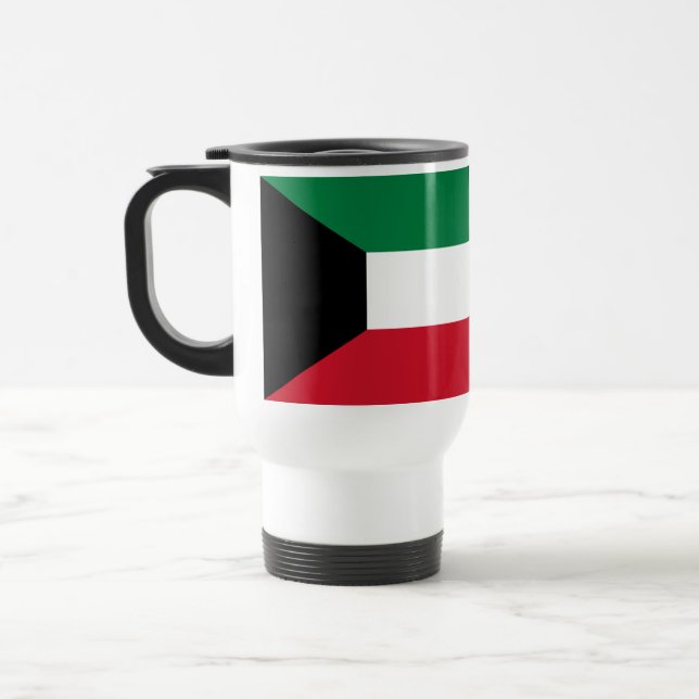 Caneca Térmica Bandeira do Kuwait (Esquerda)