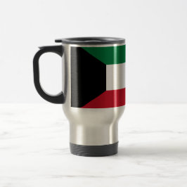 Caneca Térmica Bandeira do Kuwait Viagem/Viagem ao trabalho Mug