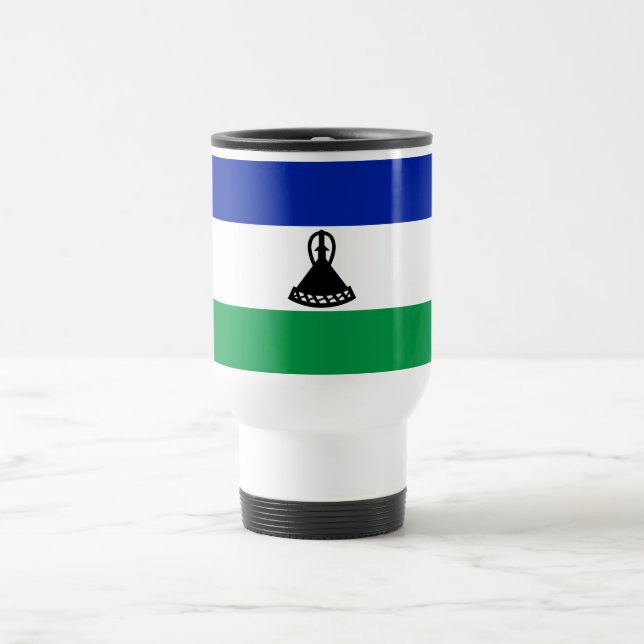 Caneca Térmica Bandeira do Lesoto (Centro)