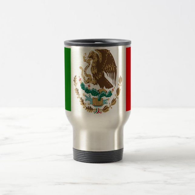 Caneca Térmica Bandeira do México (Centro)
