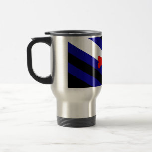 Caneca Térmica Bandeira do orgulho canino da SlipperyJoe expressa