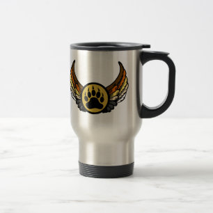 Caneca Térmica Bandeira do Orgulho Urso Gay Asa de Anjo Pata de U