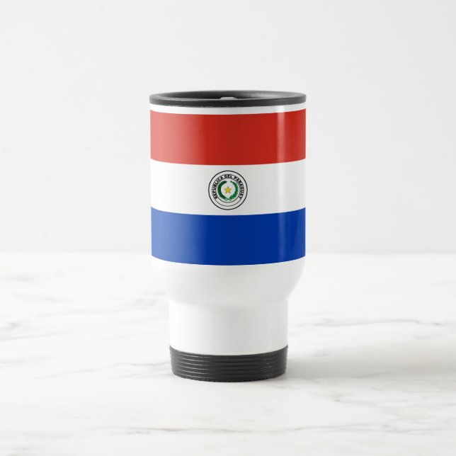 Caneca Térmica Bandeira do Paraguai (Centro)