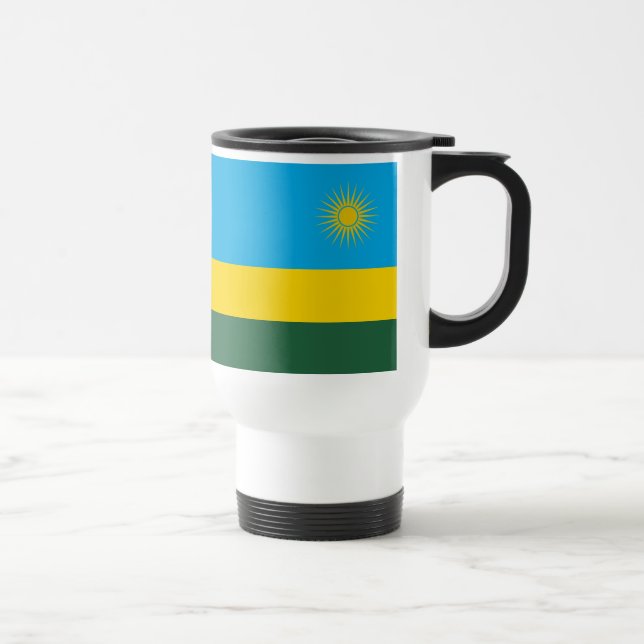 Caneca Térmica Bandeira do Ruanda (Direita)