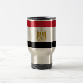Caneca Térmica Bandeira do viagem de Egipto/caneca da viagem ao