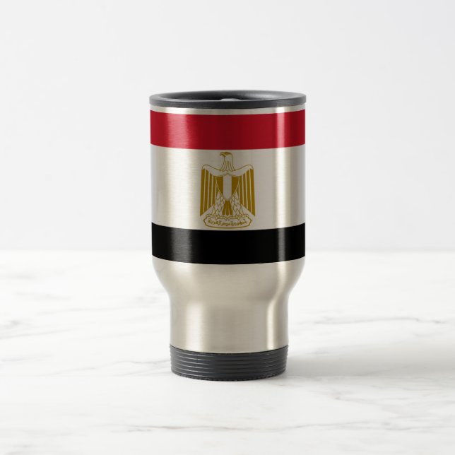 Caneca Térmica Bandeira do viagem de Egipto/caneca da viagem ao (Centro)