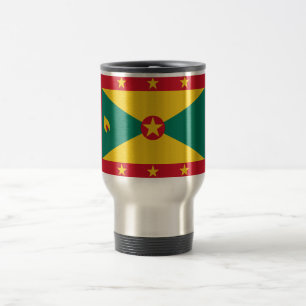 Caneca Térmica Bandeira do viagem de Grenada/caneca da viagem ao