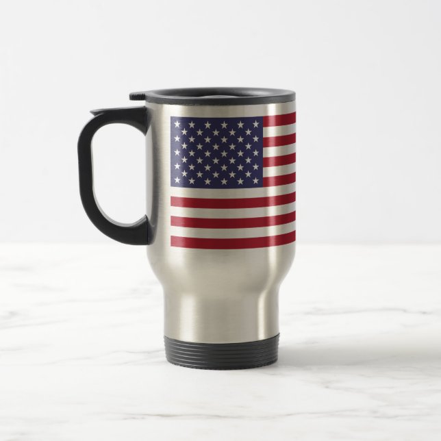Caneca Térmica Bandeira dos Estados Unidos (Esquerda)