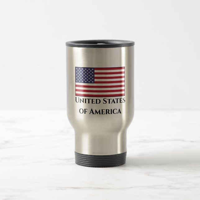 Caneca Térmica Bandeira dos Estados Unidos (Centro)