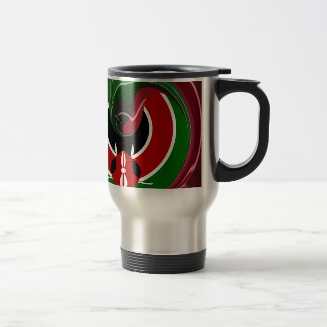 Caneca Térmica Bandeira Fluid Kenyan (Direita)