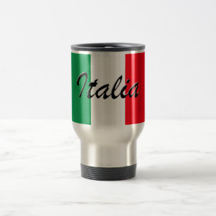 Caneca Térmica Bandeira Italia - Alta Qualidade