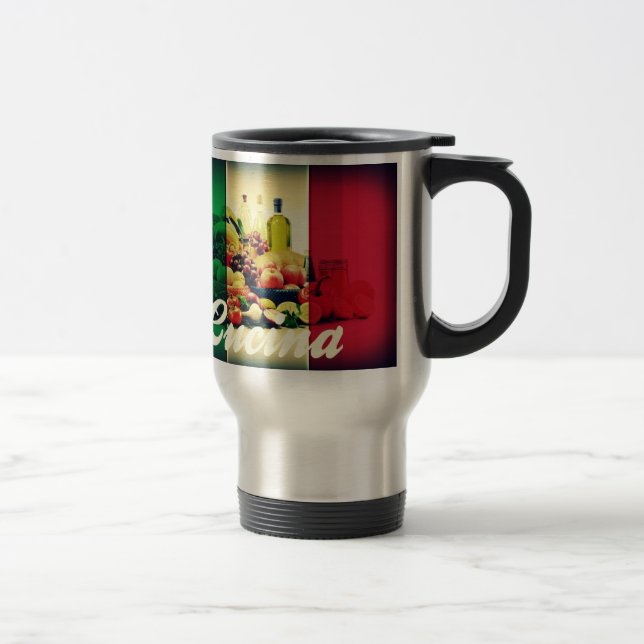 Caneca Térmica Bandeira italiana Cucina (Direita)