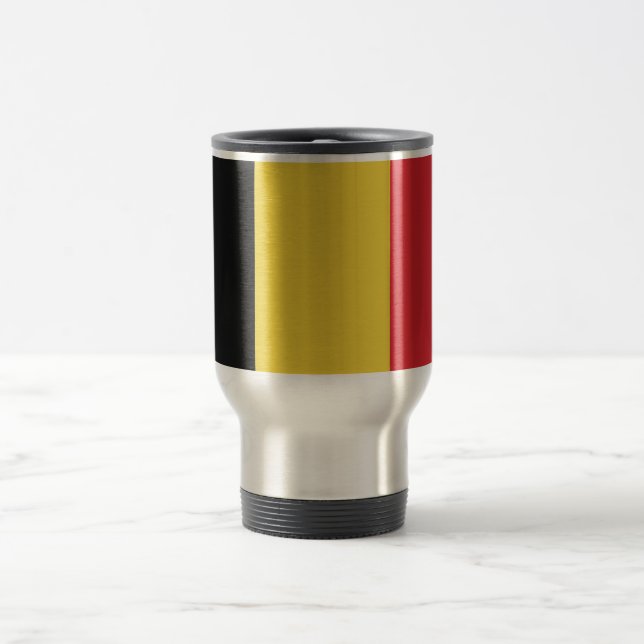 Caneca Térmica Bandeira lisa de Bélgica (Centro)
