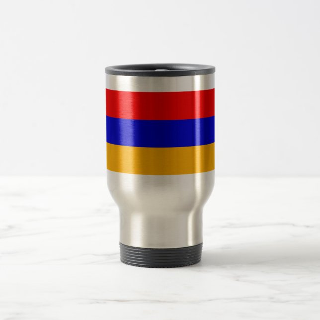 Caneca Térmica Bandeira Nacional Armênia (Centro)