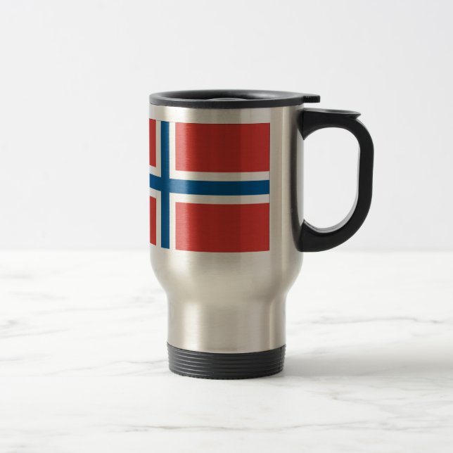 Caneca Térmica Bandeira norueguesa (Direita)