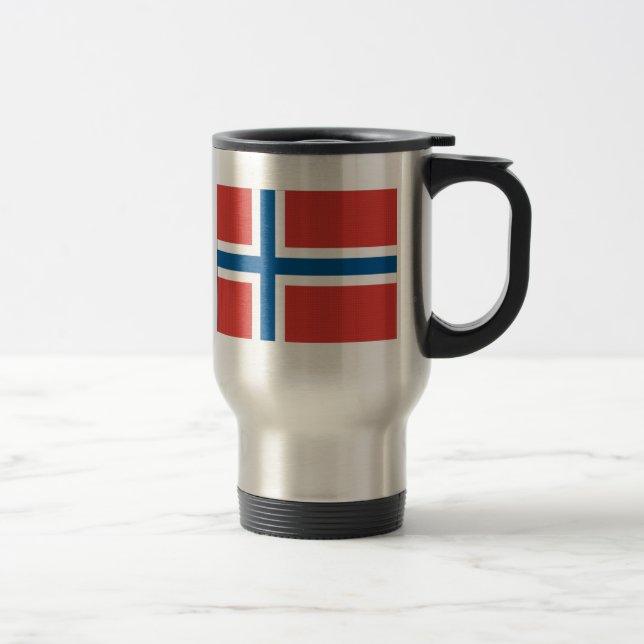 Caneca Térmica Bandeira norueguesa (Direita)