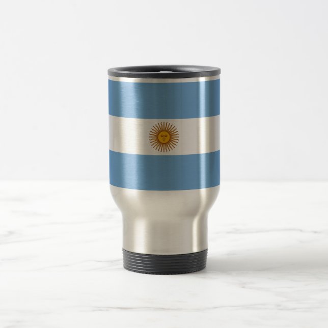 Caneca Térmica Bandeira Patriótica Argentina (Centro)