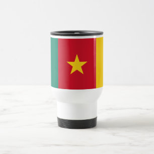 Caneca Térmica Bandeira Patriótica Camarões