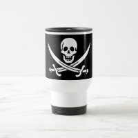 Bandeira Pirata Caveira Espadas Cruzadas