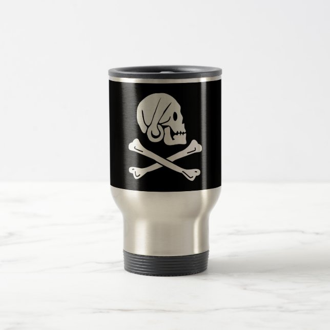 Caneca Térmica Bandeira Pirata - Jolly Roger (Centro)