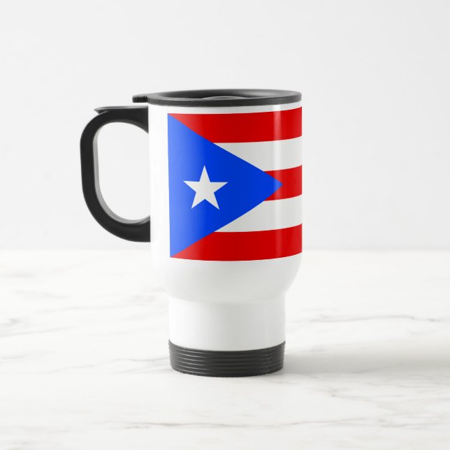 Caneca Térmica Bandeira Porto Rico (Esquerda)
