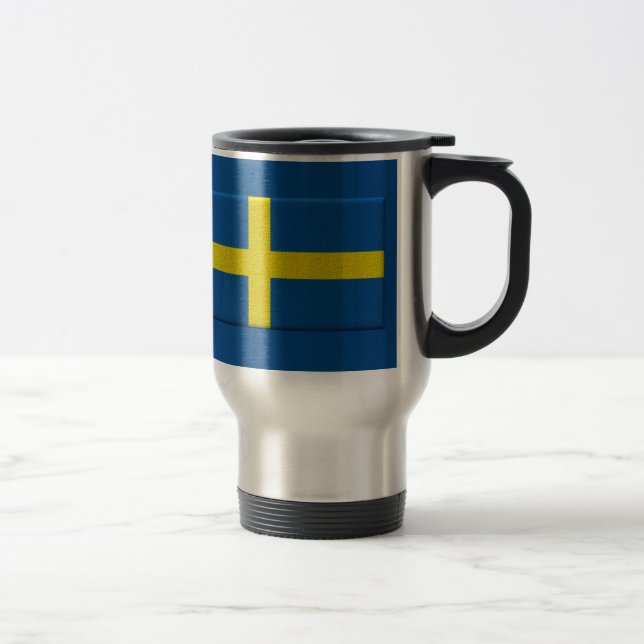 Caneca Térmica Bandeira sueco (Direita)