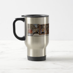 Caneca Térmica Baptismo de Sandro Botticelli- da rua Zenobius