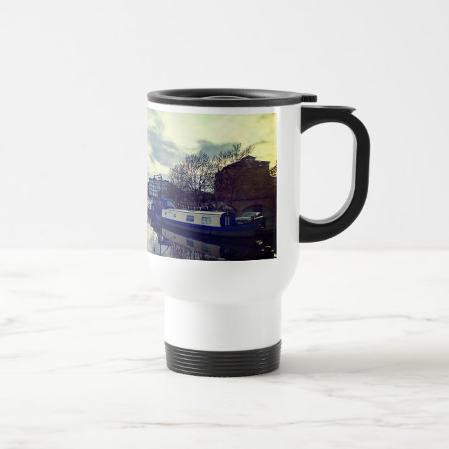 Caneca Térmica Barcos azuis (Direita)