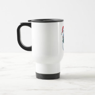 Caneca Térmica Barman Boneco de Neve Natal 2026 Coquetel de Féria