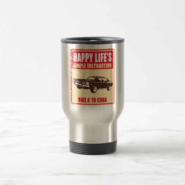 Caneca Térmica Barracuda 1970 de Plymouth (Centro)