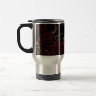 Caneca Térmica Barroco do Pavão Dourado