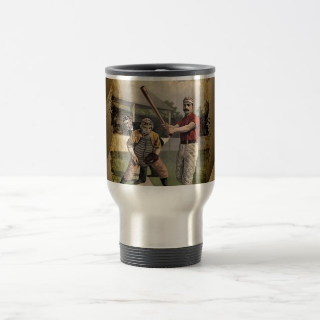 Caneca Térmica Baseball:Vintage (Centro)