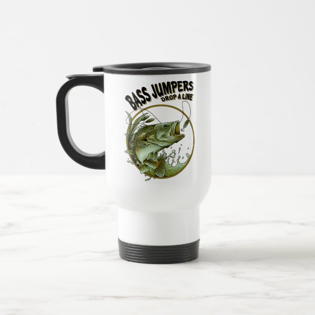 Caneca Térmica Bass Jumpers FIshing (Esquerda)