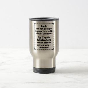 Caneca Térmica Batalha de controlador aéreo das sagacidades