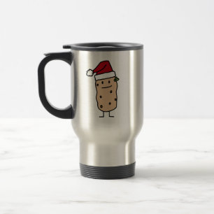 Caneca Térmica Batatas da batata que vestem o chapéu do papai
