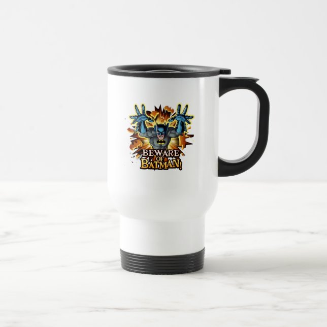 Caneca Térmica Batman | Cuidado com o Batman (Direita)
