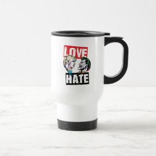 Caneca Térmica Batman   Harley Quinn & Joker Love/Hate