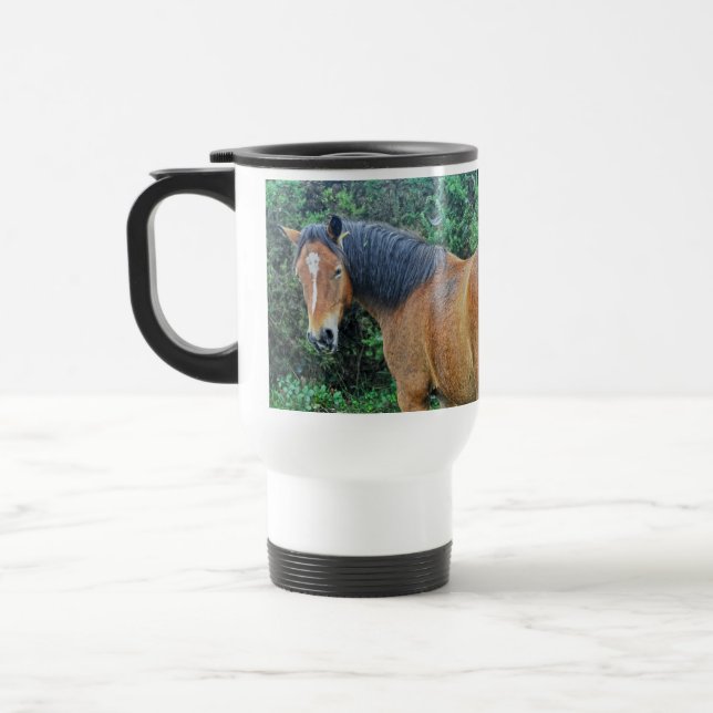 Caneca Térmica Bay New Forest Pony de Hampshire, Inglaterra (Esquerda)