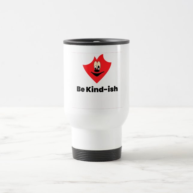 Caneca Térmica Be Kind-ish Keychain – Funny & Cute Gift for Frien (Centro)