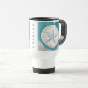 Caneca Térmica Beachia Personalizada bonito de Fécula Teal