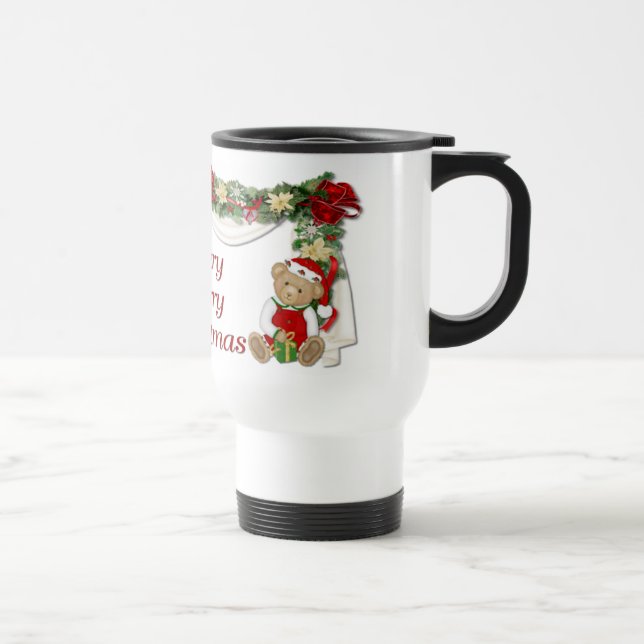 Caneca Térmica Beary Felry Christmas (Direita)