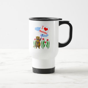 Caneca Térmica Beaver Canadense ama Manitoba