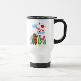 Caneca Térmica Beaver Canadense ama Ontário