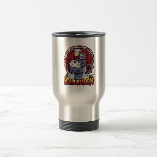 Caneca Térmica Beba Café E Seja Assustador (Centro)