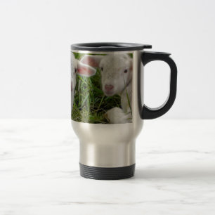 Caneca Térmica Bebê Animal Cordeiro Gêmeo Pensando Em Você