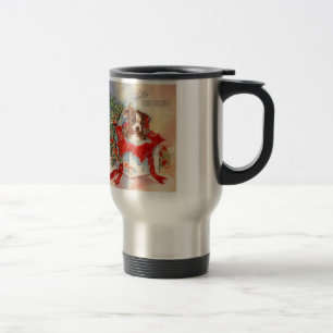 Caneca Térmica Bebê bonito Boston Terrier do meio século do