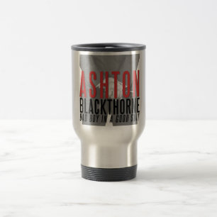 Caneca Térmica Bebida com cinza