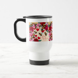 Caneca Térmica Bee Mine Romântica Design