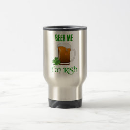 Caneca Térmica Beer Me Sou Irlandês